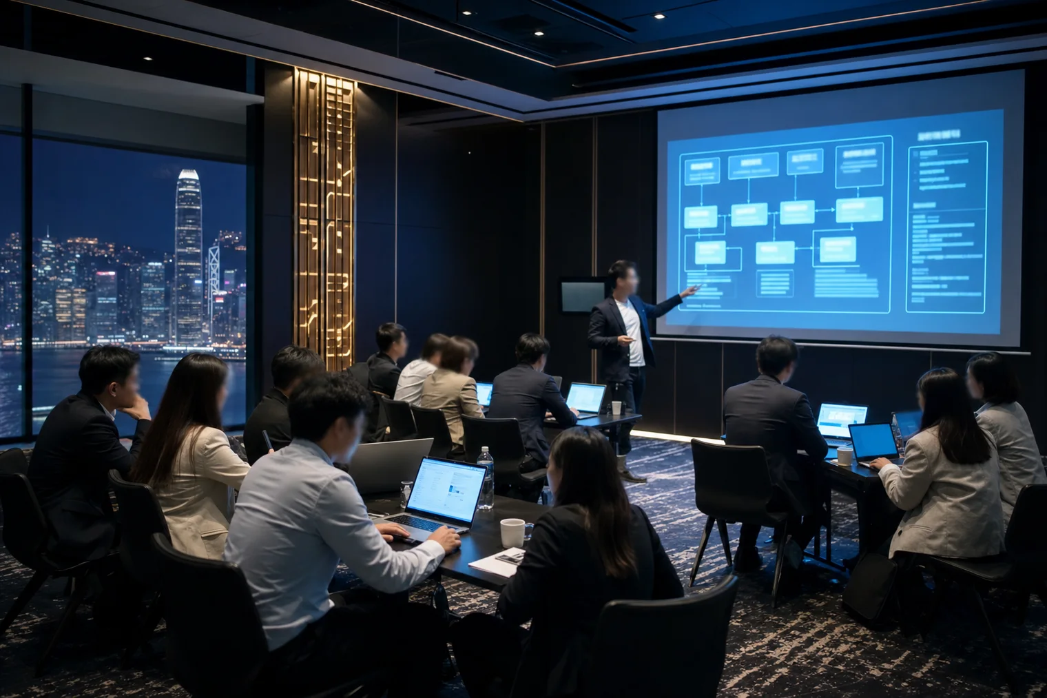 AI Workshop 內訓案例示意圖