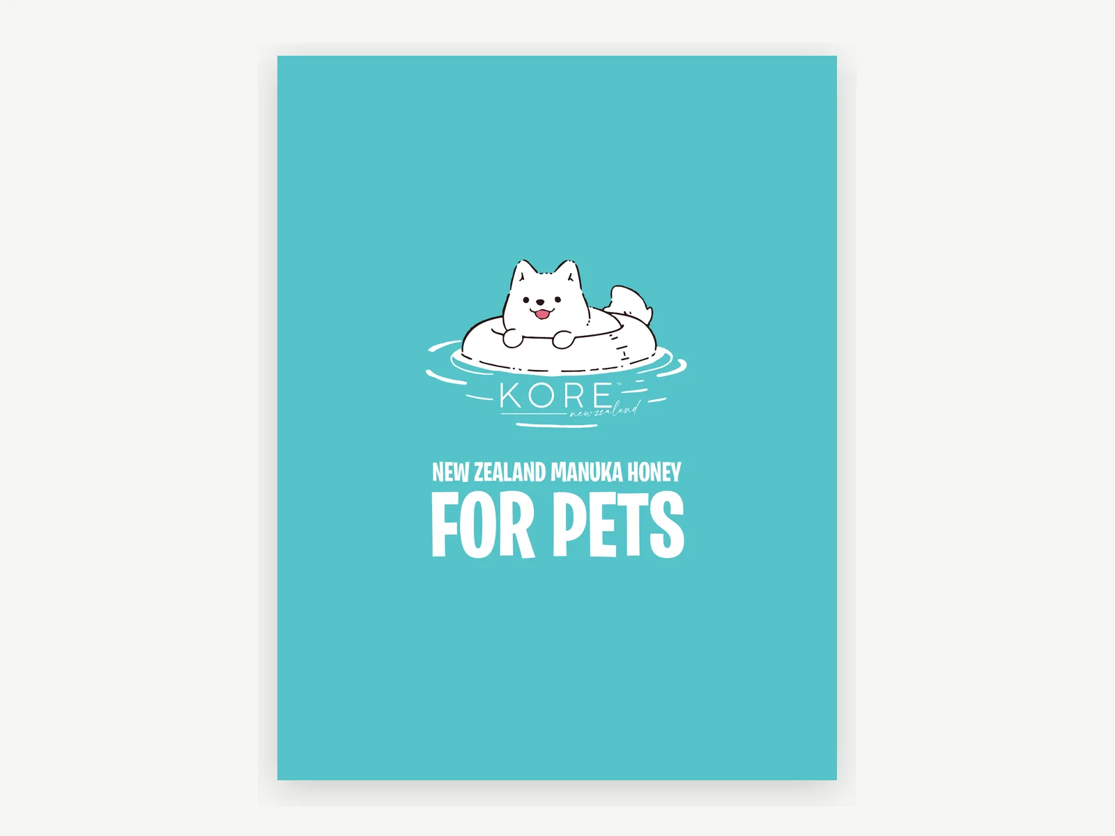 KORE Pets 寵物產品發布物料案例